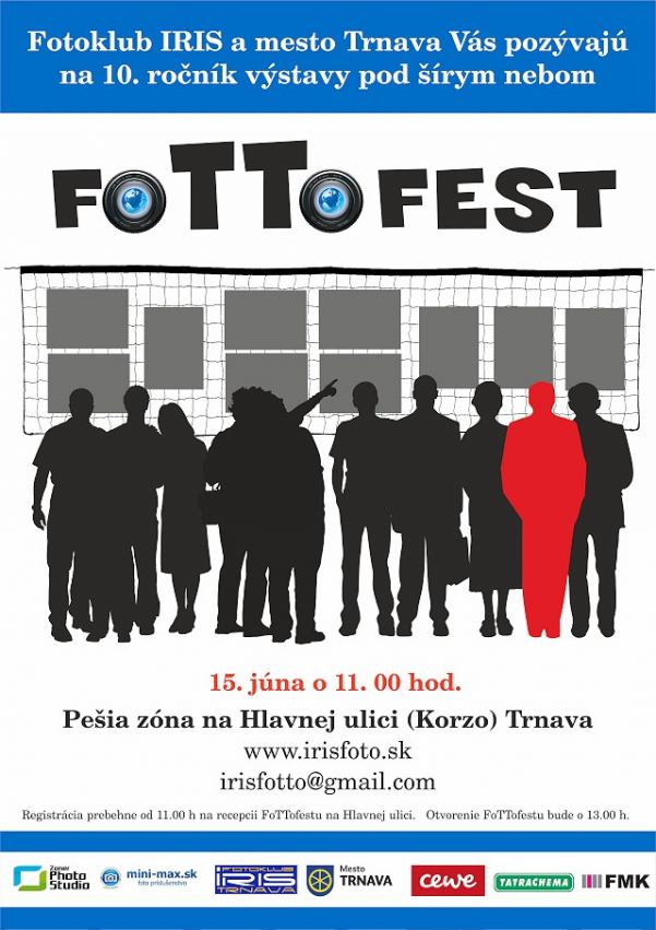 Jubilejný FoTToFest ponúkne prehliadku fotografií pod holým nebom