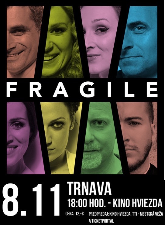 Skupina Fragile chystá koncert v Trnave, lístky už sú v predaji