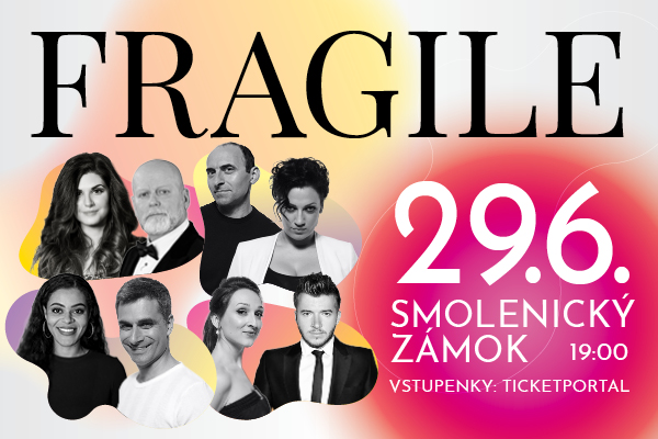 Fragile budú koncertovať na nádvorí Smolenického zámku
