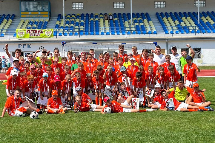 Futbal deťom chystá v Piešťanoch ďalší ročník letného futbalového kempu