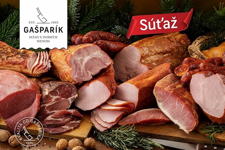 U Gašparíka môžete za nákup vyhrať balík voňavých mäsových dobrôt