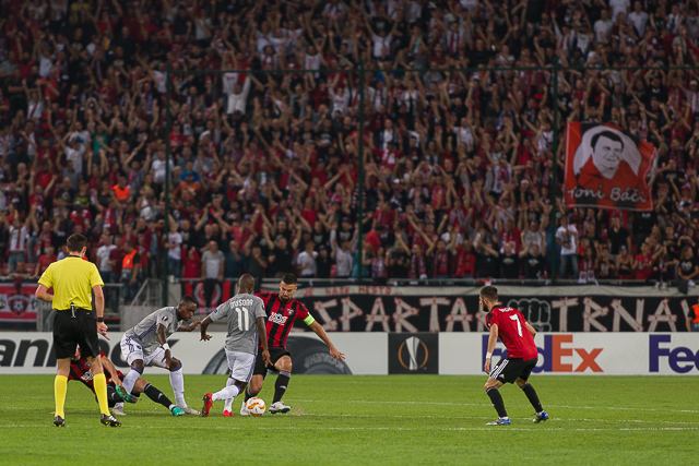 Futbalová paráda! Spartak zdolal gólom Oravca Anderlecht