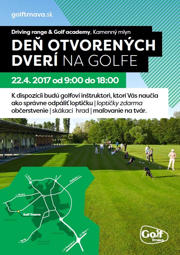 V golfovom areáli pri Kamenáči pripravujú na sobotu deň otvorených dverí