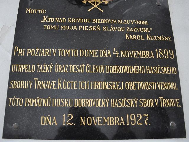 Trnavskí hasiči oslávia v sobotu svoje výročie podujatím pre deti