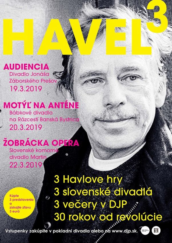 Od Nežnej revolúcie uplynie 30 rokov, v trnavskom divadle uvedú hry Václava Havla