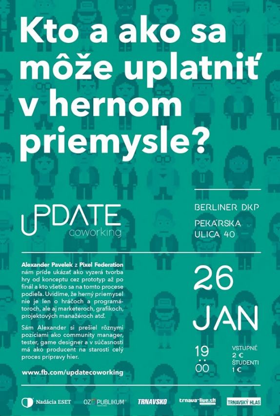 V Berlineri organizujú prednášku o hernom priemysle a možnostiach uplatnenia sa