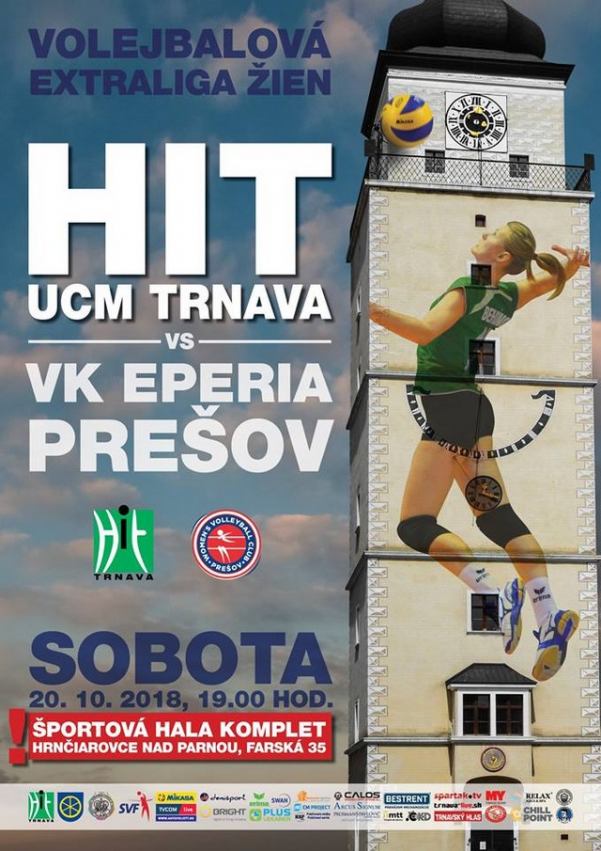 Trnavské volejbalistky sa pokúsia o prvé víťazstvo proti Prešovu