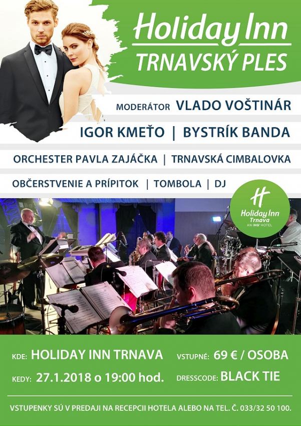 Holiday Inn odštartuje sezónu štýlovým Trnavským plesom