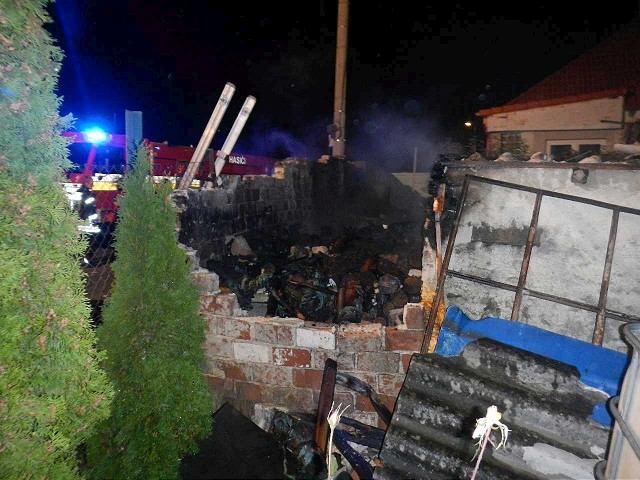 V Horných Orešanoch horela prístavba rodinného domu