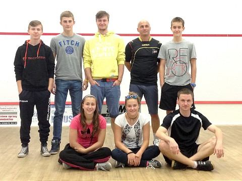 Mladí hráči squashu robili Trnave dobré meno aj v zahraničí