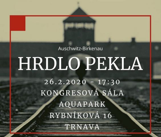 V Trnave bude podujatie K podstate veci, hovoriť sa bude o holokauste