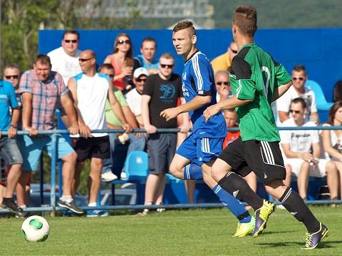 Futbal, 4. liga: Za Boleráz strelil hetrik Humel, Modranka zažila dramatický záver