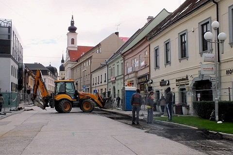Mesto začalo s obnovou Hviezdoslavovej ulice za vyše pol milióna eur