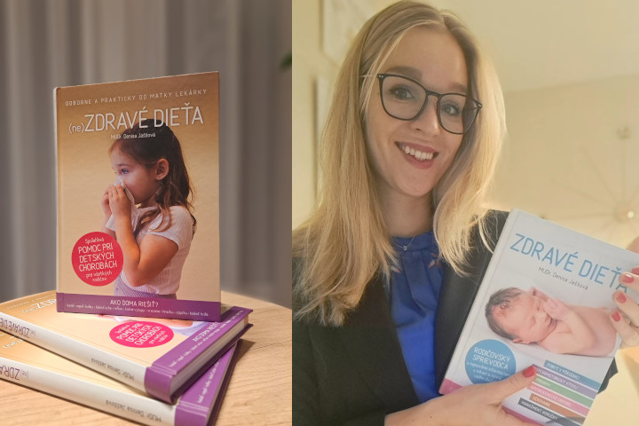 Pediatrička Denisa Jaššová vydala knihu o ochoreniach detí, dáva užitočné rady