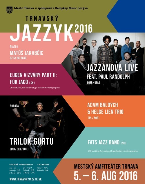 Trnavský jazzyk pritiahne do mesta známe hudobné mená