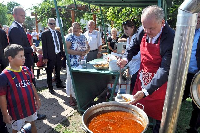 V Drahovciach prindiši hostili domácich, ale aj prezidenta Kisku