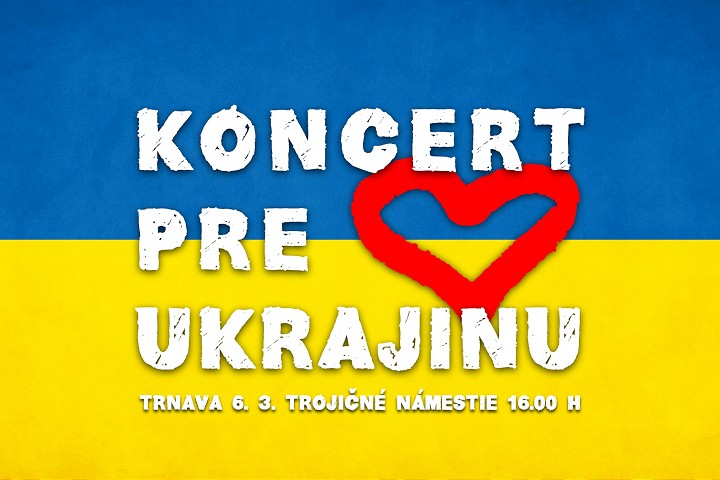 Koncert pre Ukrajinu v Trnave podporia i Hudba z Marsu, Mária Čírová či Bystrík