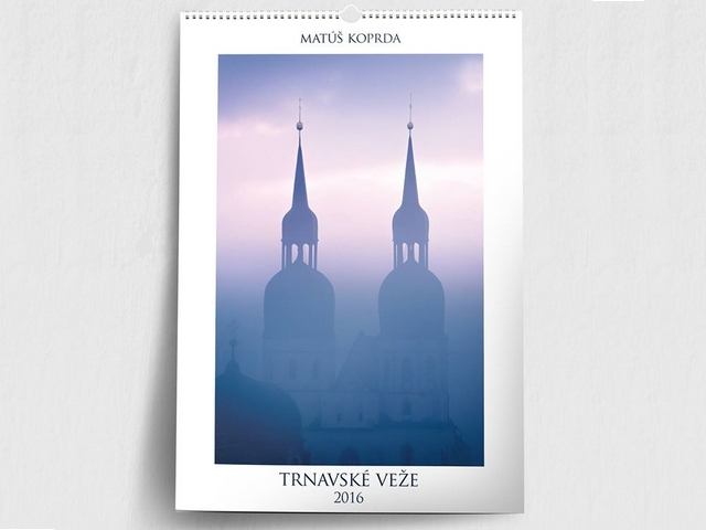 Fotograf Matúš Koprda pretavil parádne zábery Trnavy do nástenného kalendáru