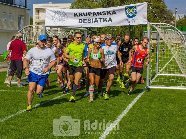 Bežeckú desiatku v Dolnej Krupej pokoril Marek Hladík v traťovom rekorde