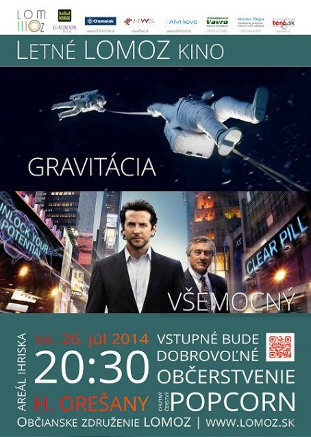 Letné kino v Horných Orešanoch: V sobotu premietnu dva filmy