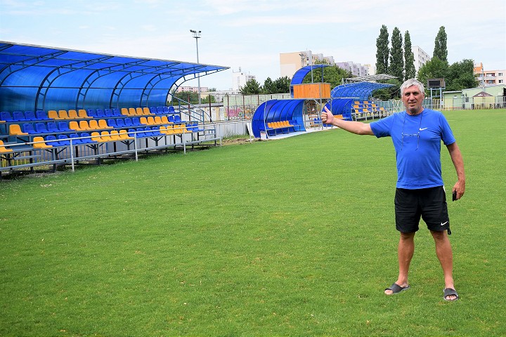 Na Lokomotíve vybudovali nové tribúny, areál je opäť krajší