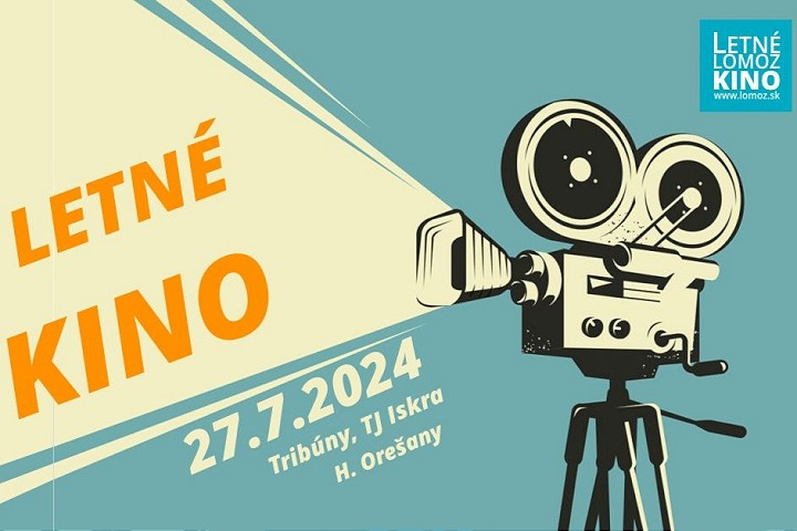 V Horných Orešanoch bude Letné Lomoz kino, prinesie českú komédiu