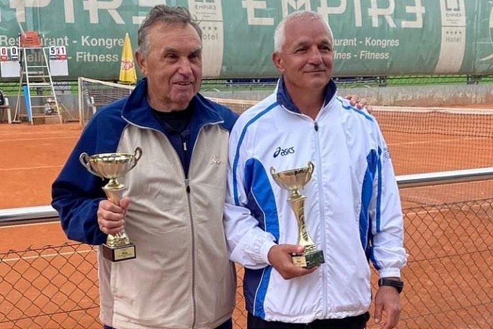 Tenisová senzácia: 75-ročný Cyril Lukačovič vyhral majstrovstvá Trnavy a okolia