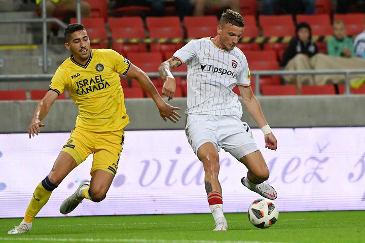 Maccabi ukázalo v Trnave veľkú kvalitu, Spartak ide do odvety s remízou