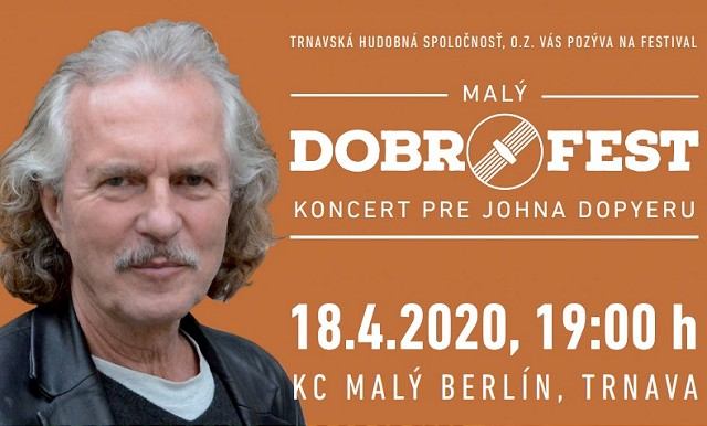 Malý Dobrofest pre koronavírus odkladajú na neurčito
