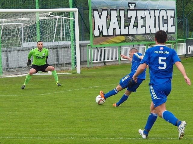 Futbal, 4. liga: Malženice podľahli Beluši, o postupujúcom je už takmer rozhodnuté