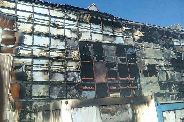 V Malženiciach horela výrobná hala, našťastie sa nikomu nič nestalo