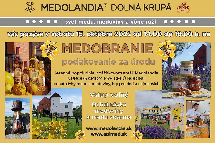 Medolandia v Dolnej Krupej organizuje v sobotu jesenné Medobranie