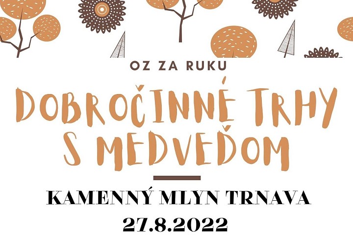V Kamennom mlyne budú dobročinné trhy, otvorí ich Labková patrola