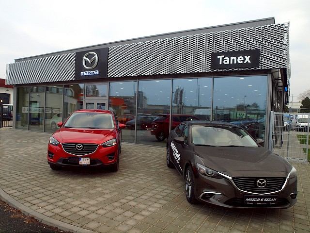 Tanex spustil v Trnave autorizovaný predaj a servis Mazda