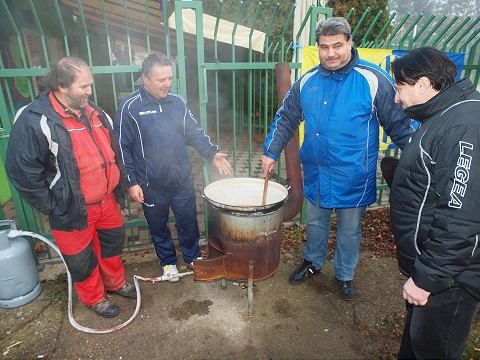 Futbalisti Slávie si pochutili na kapustnici, novým menom Tobl
