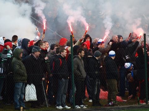 FOTO: Spartak v búrlivej atmosfére zdolal ostravský Baník