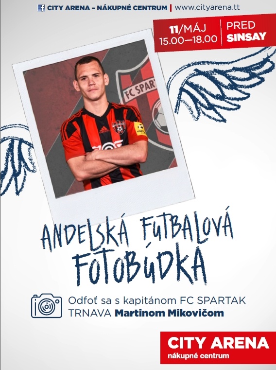 Mikovič, Jakubech a Kadlec sa budú v nákupnom centre City Arena fotiť s fanúšikmi Spartaka