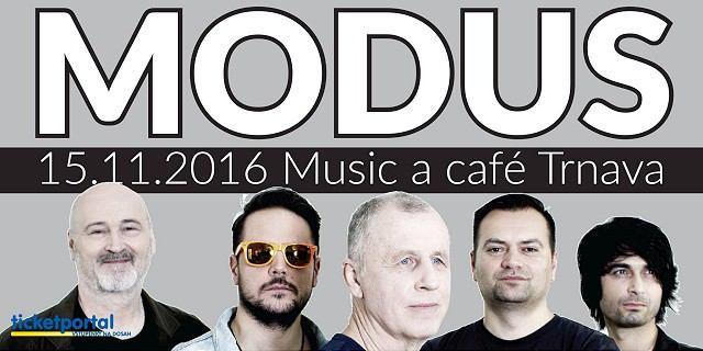 V novembri vystúpi v Music a Cafe aj Modus