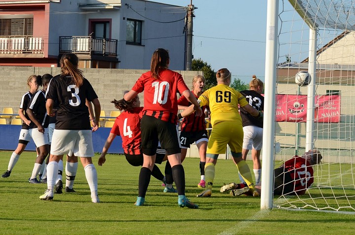 Futbalistky Spartaka v infarktovom závere vybojovali úvodné tri body v sezóne
