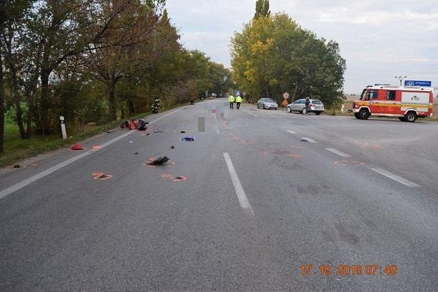 Pri Hrnčiarovciach zomrel po nehode motocyklista
