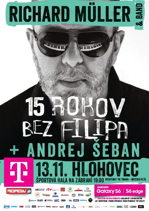 Richard Müller očaril s turné 15 rokov bez Filipa Londýn a pridal koncert v rodnom Hlohovci