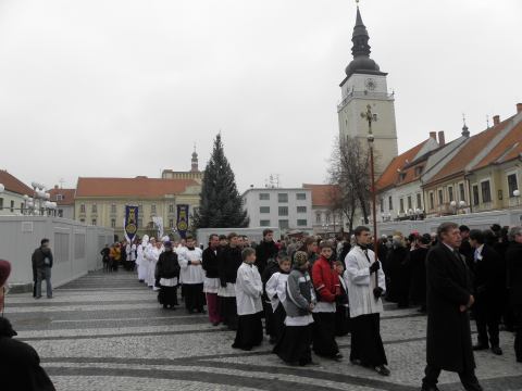 Trnavčania si uctia svoju patrónku približne päťdesiatimi omšami