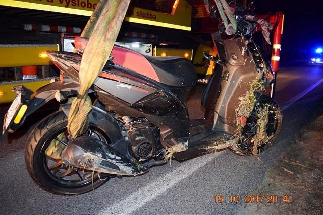 Pri nehode neďaleko Moravian nad Váhom zomrel 42-ročný motocyklista
