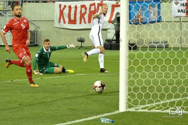 Slováci v Trnave zdolali Maltu a stále majú šancu hrať na svetovom šampionáte