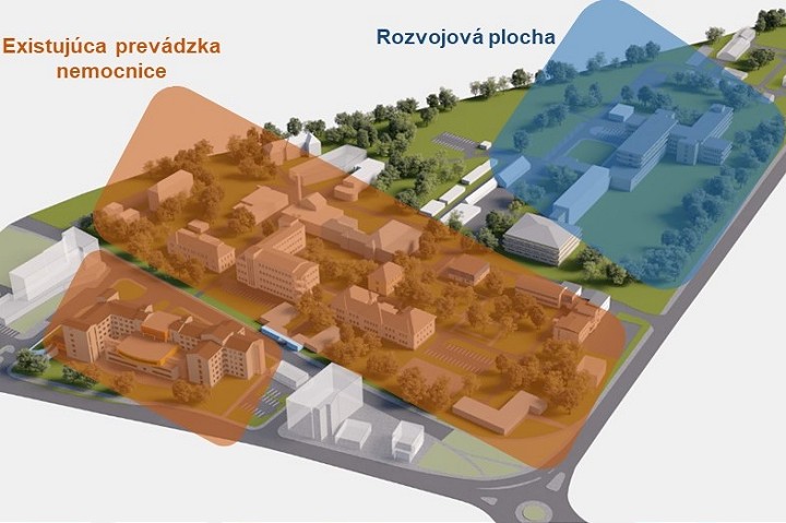 Fakultná nemocnica Trnava je pripravená stavať novú, peniaze z Plánu obnovy nedostane