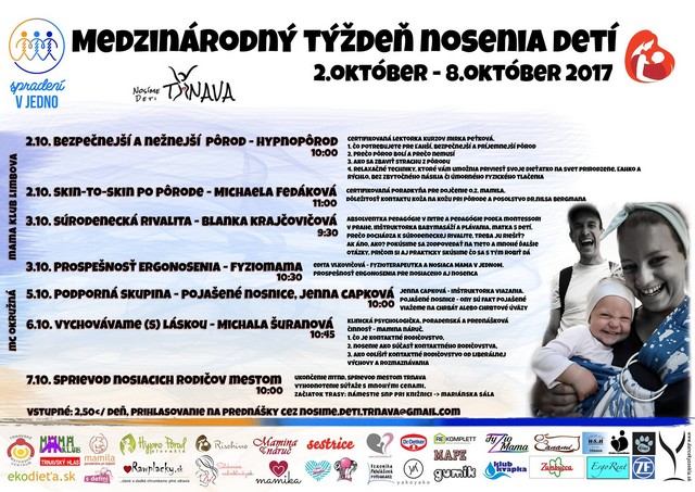 Trnavské matky sa zapoja do Medzinárodného týždňa nosenia detí bohatým programom
