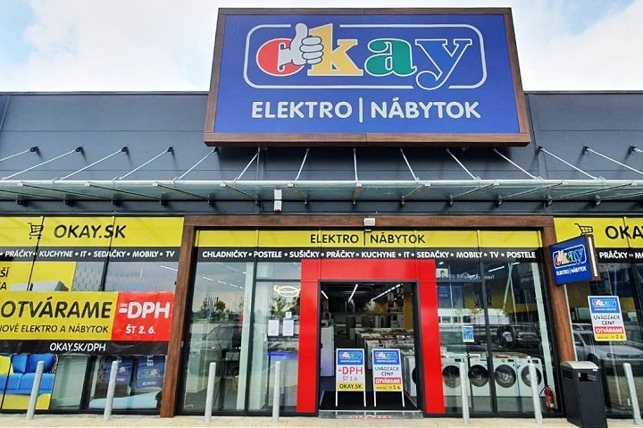 V Trnave vo štvrtok otvoria novú predajňu OKAY elektro a nábytok