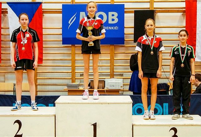 Trnavská stolnotenistka Peková úspešne reprezentovala v Maďarsku