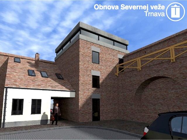 Dobudujú mestské hradby o chýbajúcu vežu? O projekt prejavil záujem súkromný investor