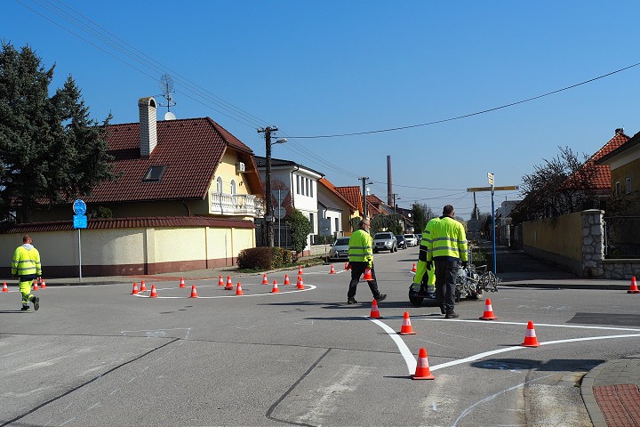 V Trnave na Špíglsáli vznikla nová okružná križovatka